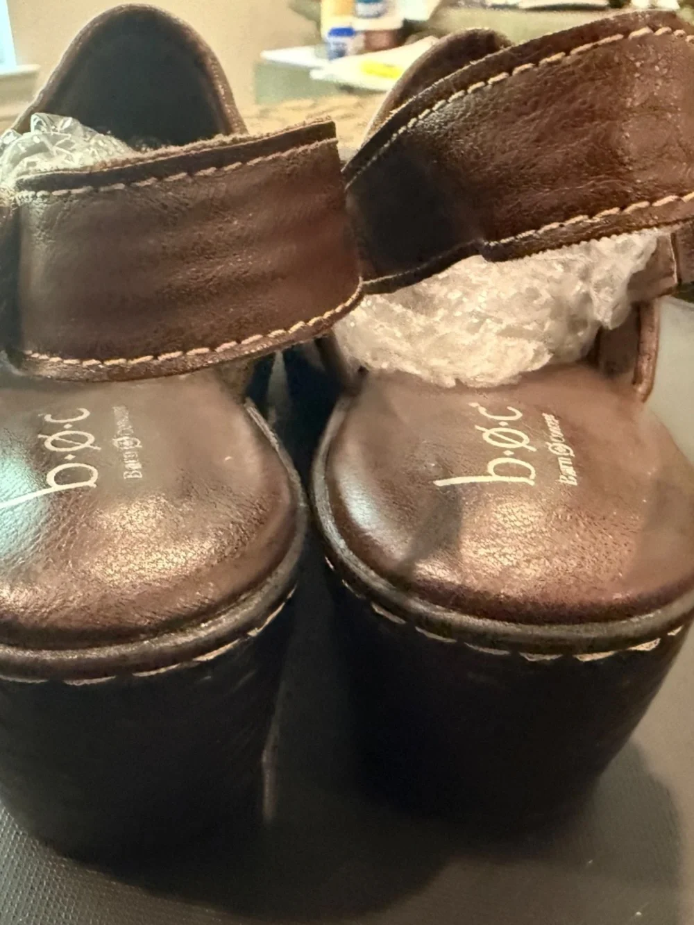 B.O.C. (BORN CONCEPT) wedge Sandal - Size 9